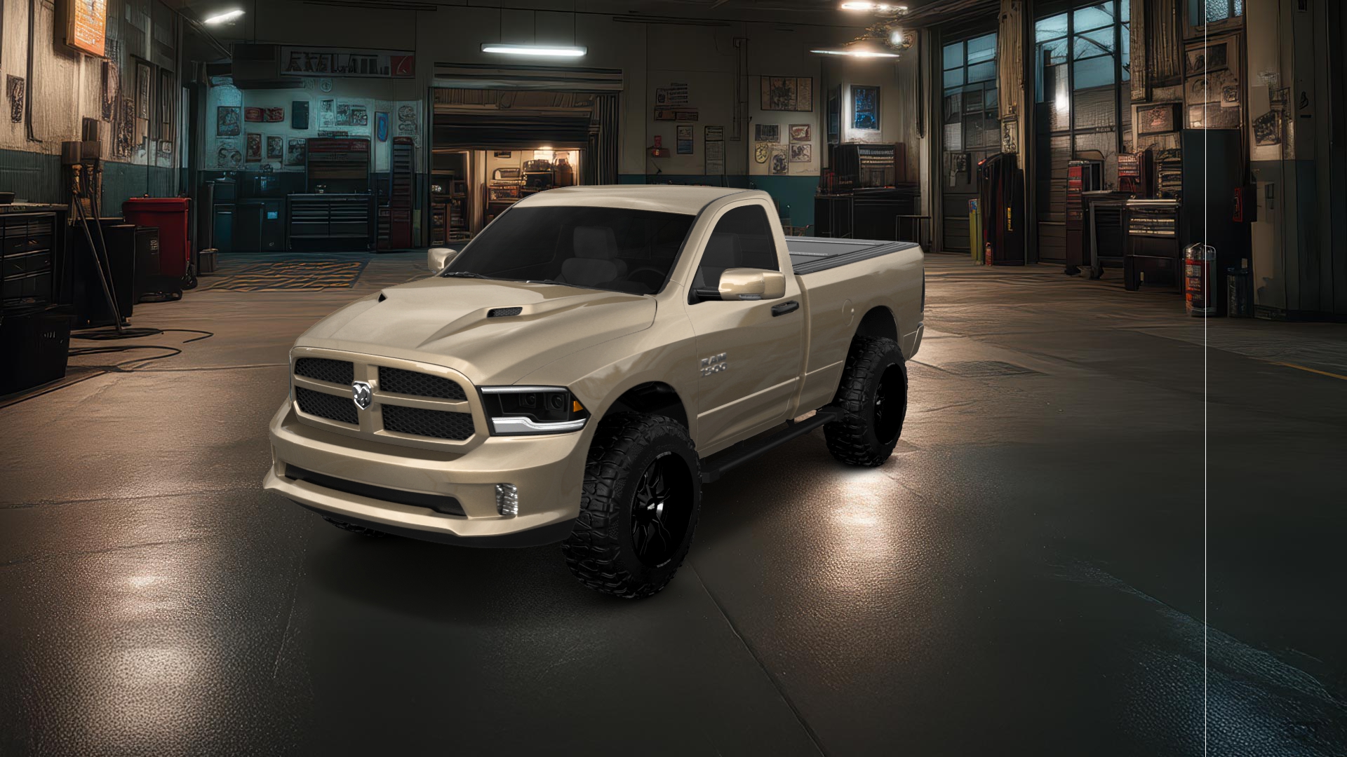 Dodge Ram 1500 Regular Cab 2 Door truck 2014 tuning