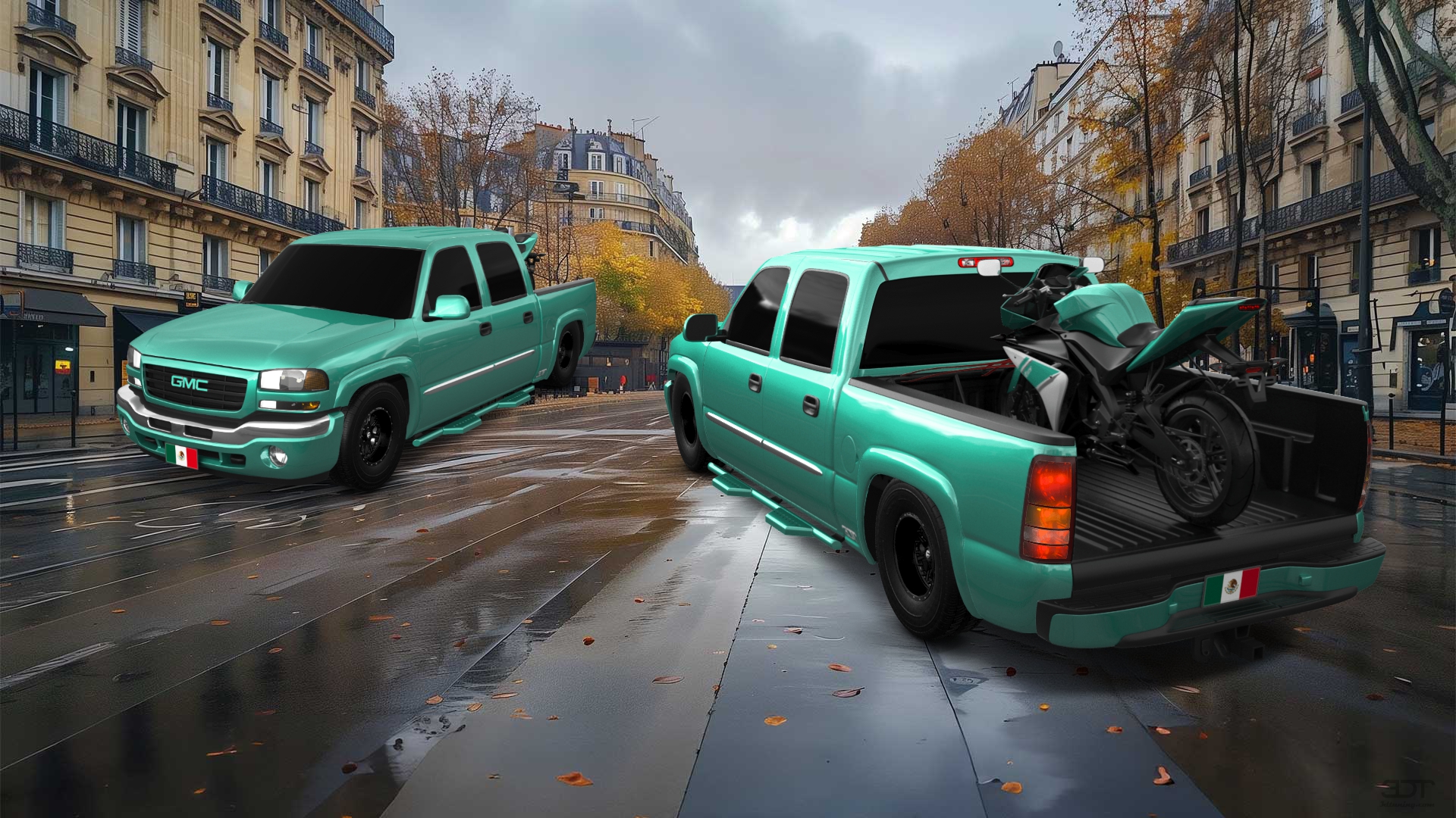 GMC Sierra 1500 Crew Cab Pickup Truck 2000
