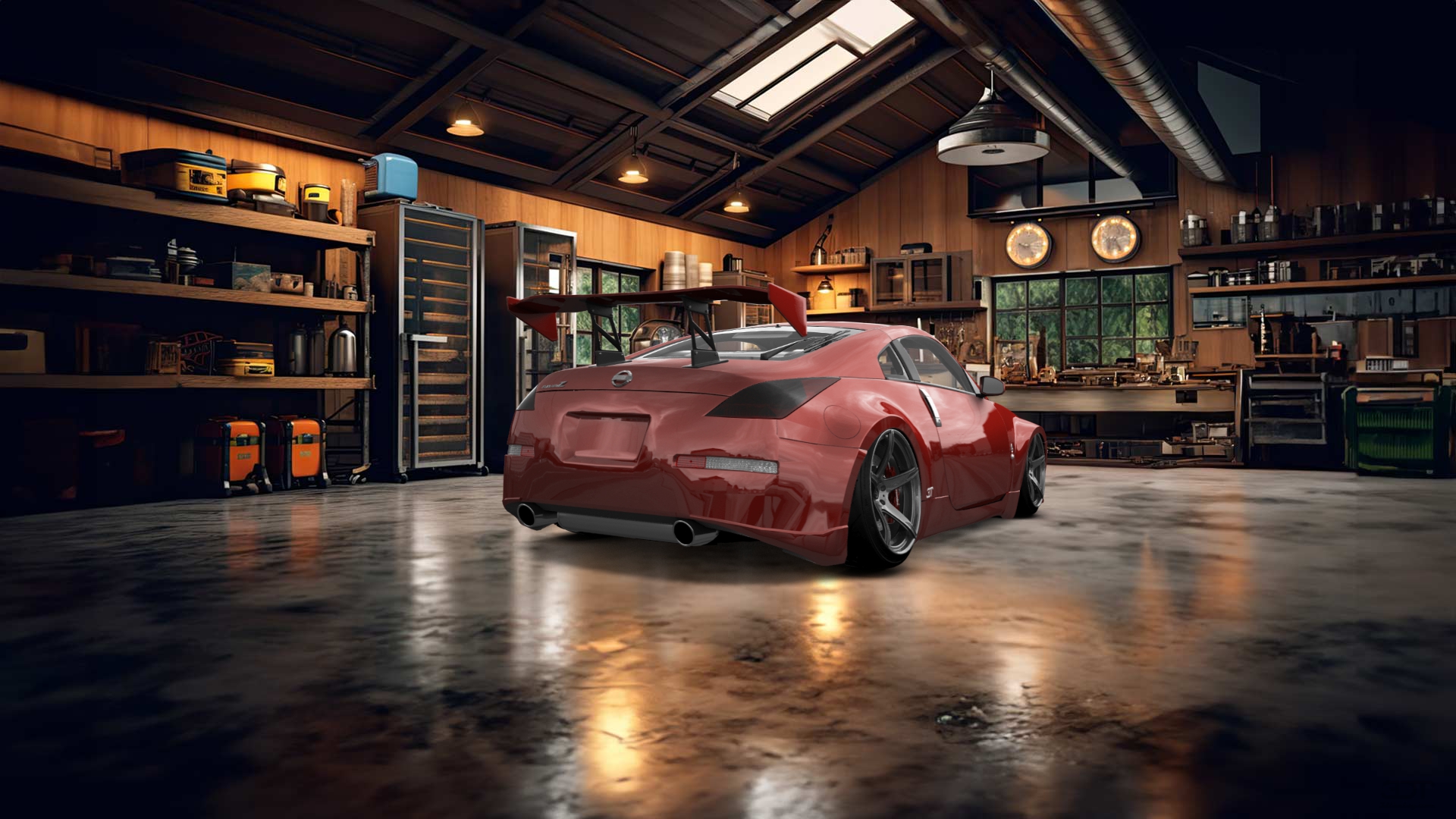 Nissan 350Z 2 Door Coupe 2002 tuning