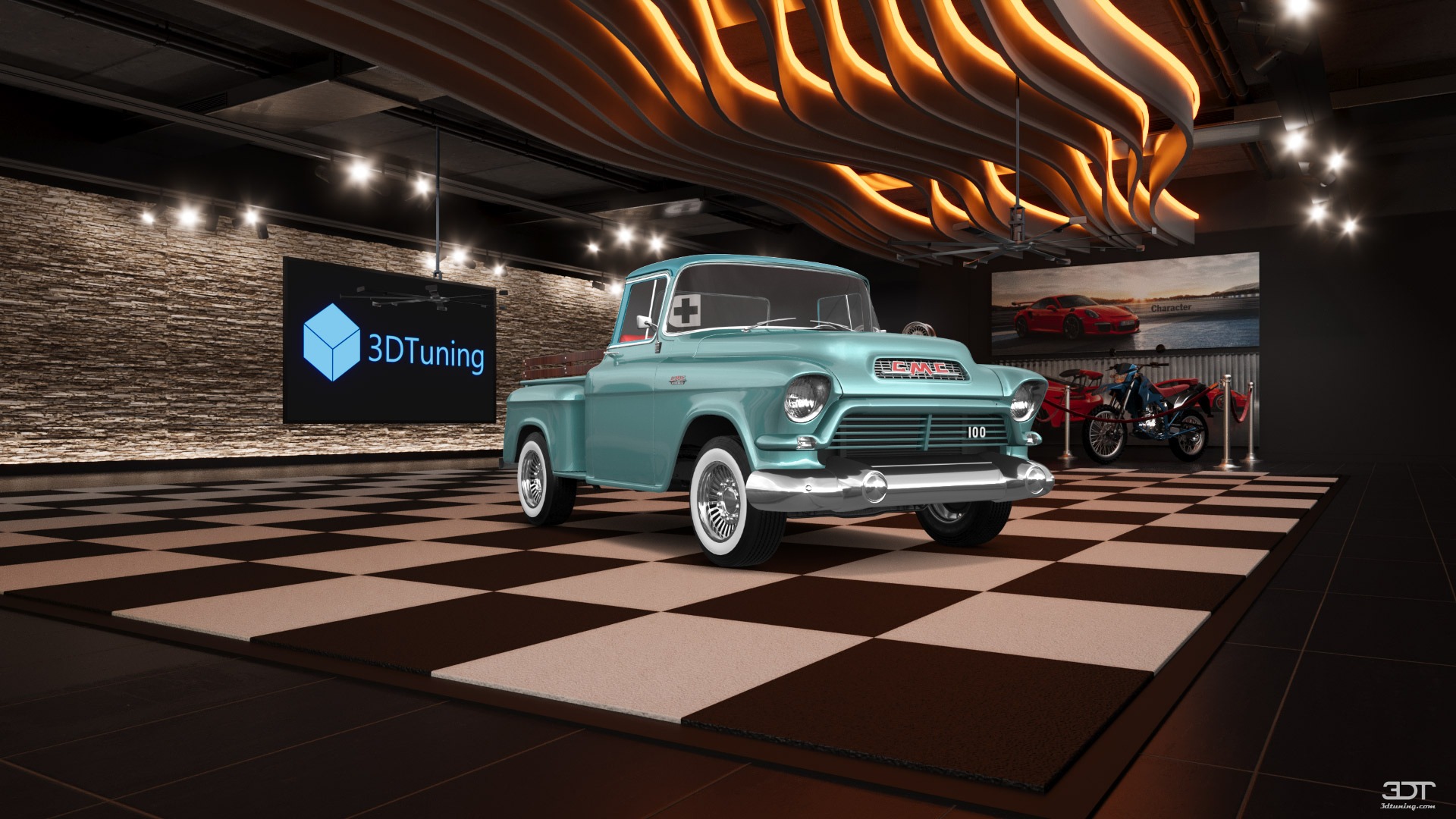 GMC 100 Stepside 2 Door pickup truck 1957