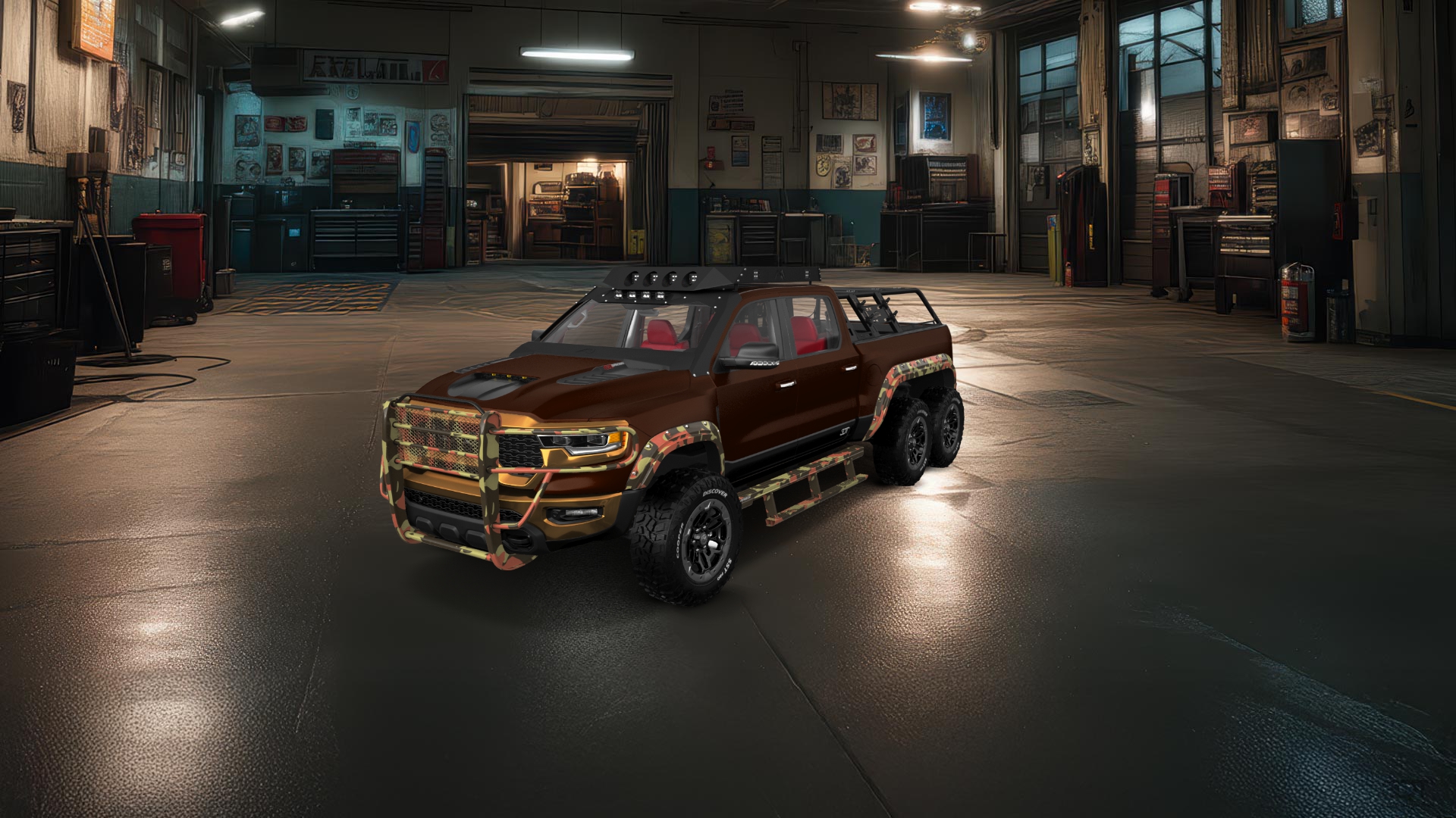 Dodge Ram Hennessey Mammoth 6X6 Truck 2021 tuning