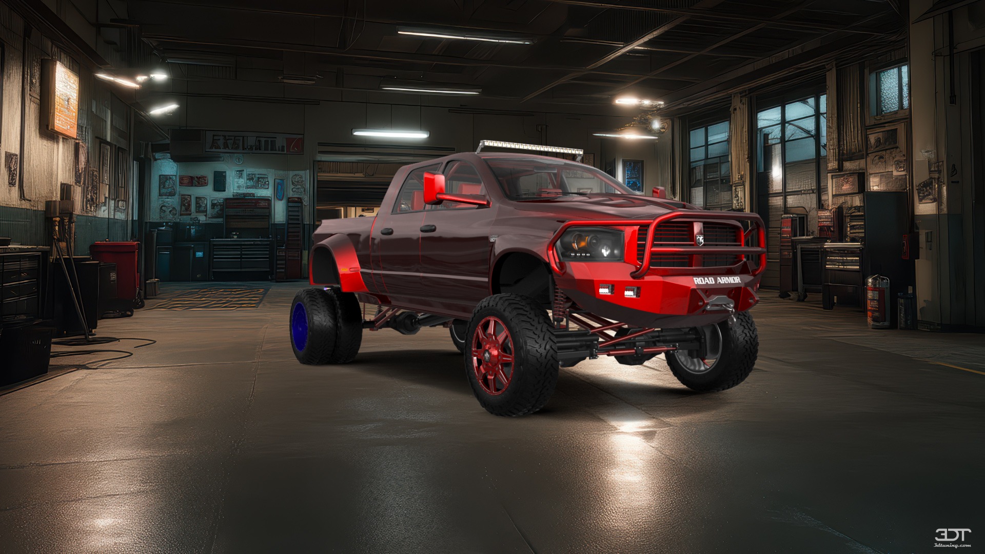 Dodge Ram 3500 Dually 4 Door pickup truck 2007 tuning