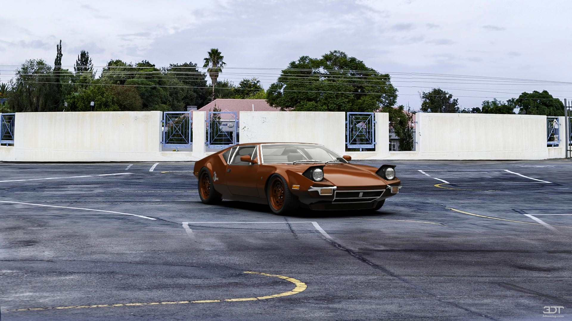 Tuning De Tomaso Pantera Coupe 1971