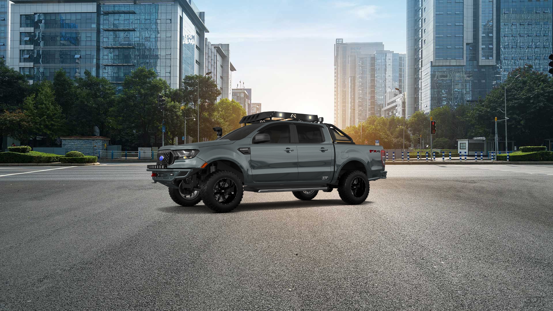 Ford Ranger 4 Door pickup truck 2019 tuning