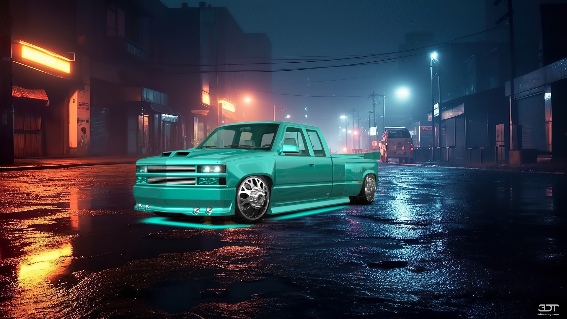 Chevrolet K3500 Extended Cab Pickup Truck 1988 tuning