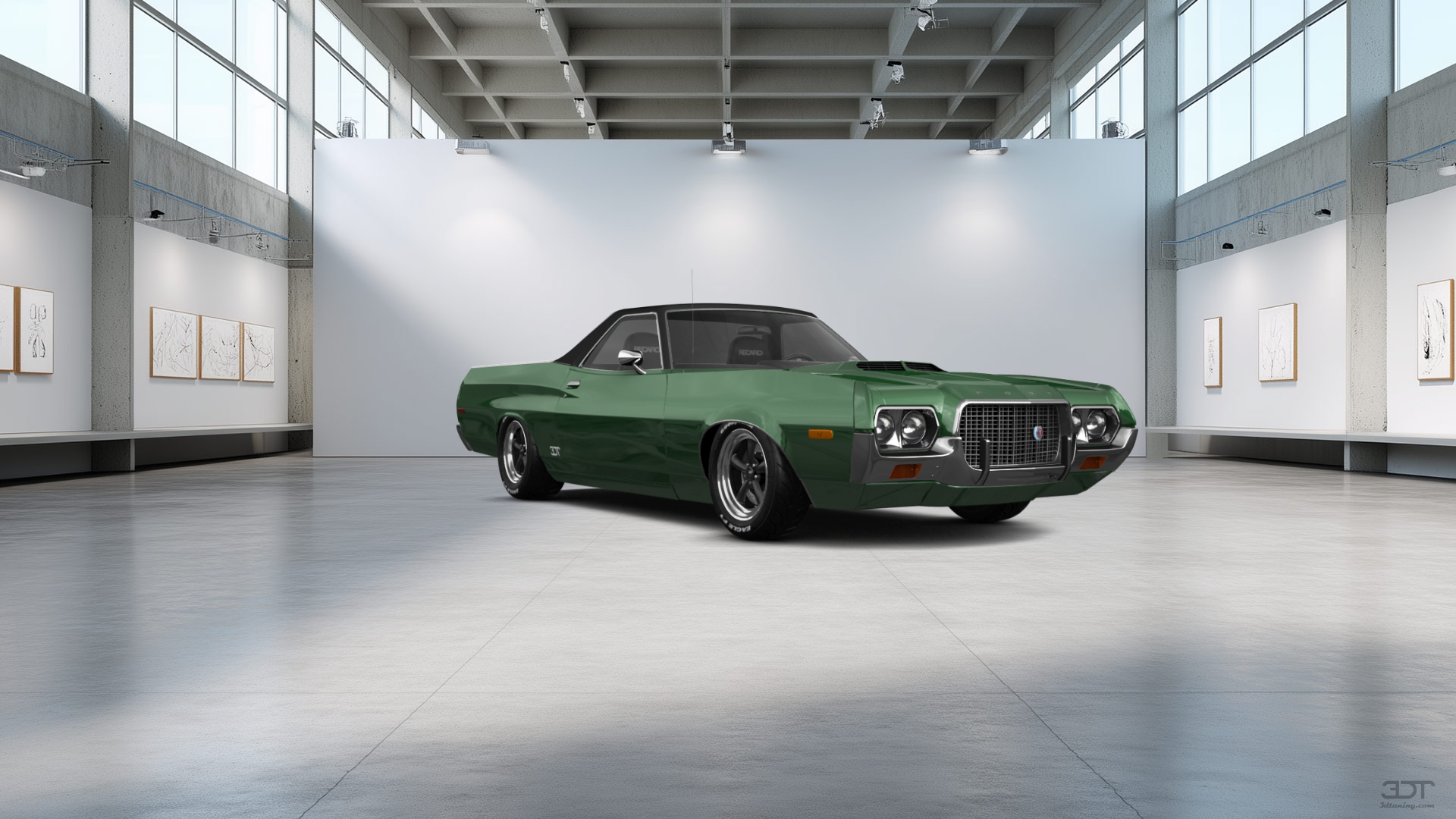 Ford Ranchero 2 Door Coupe 1972 tuning