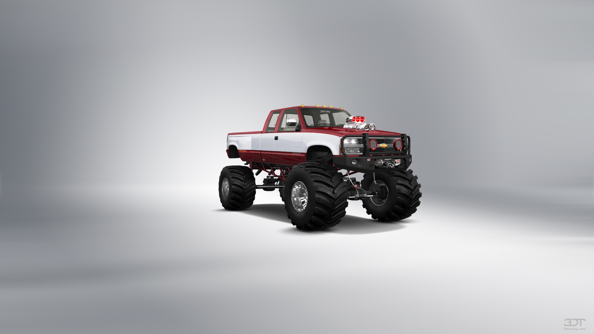 Chevrolet K3500 Extended Cab Pickup Truck 1988