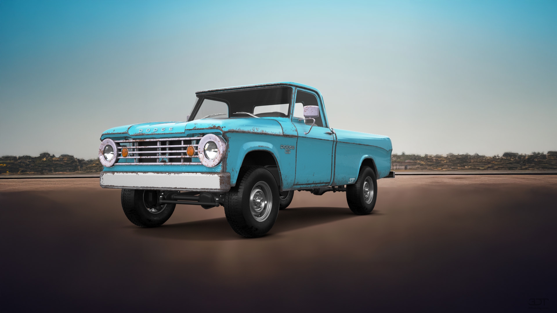 Dodge Power Wagon W200 2 Door pickup truck 1966 Images