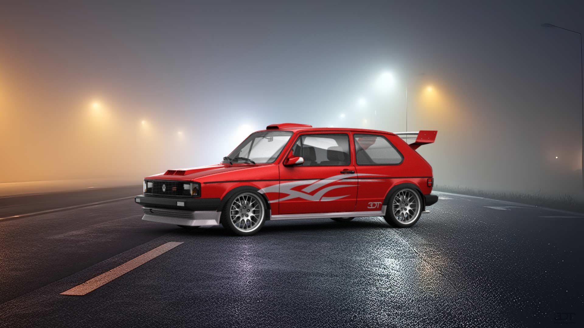 Volkswagen Rabbit GTI Mk1 3 Door Hatchback 1984