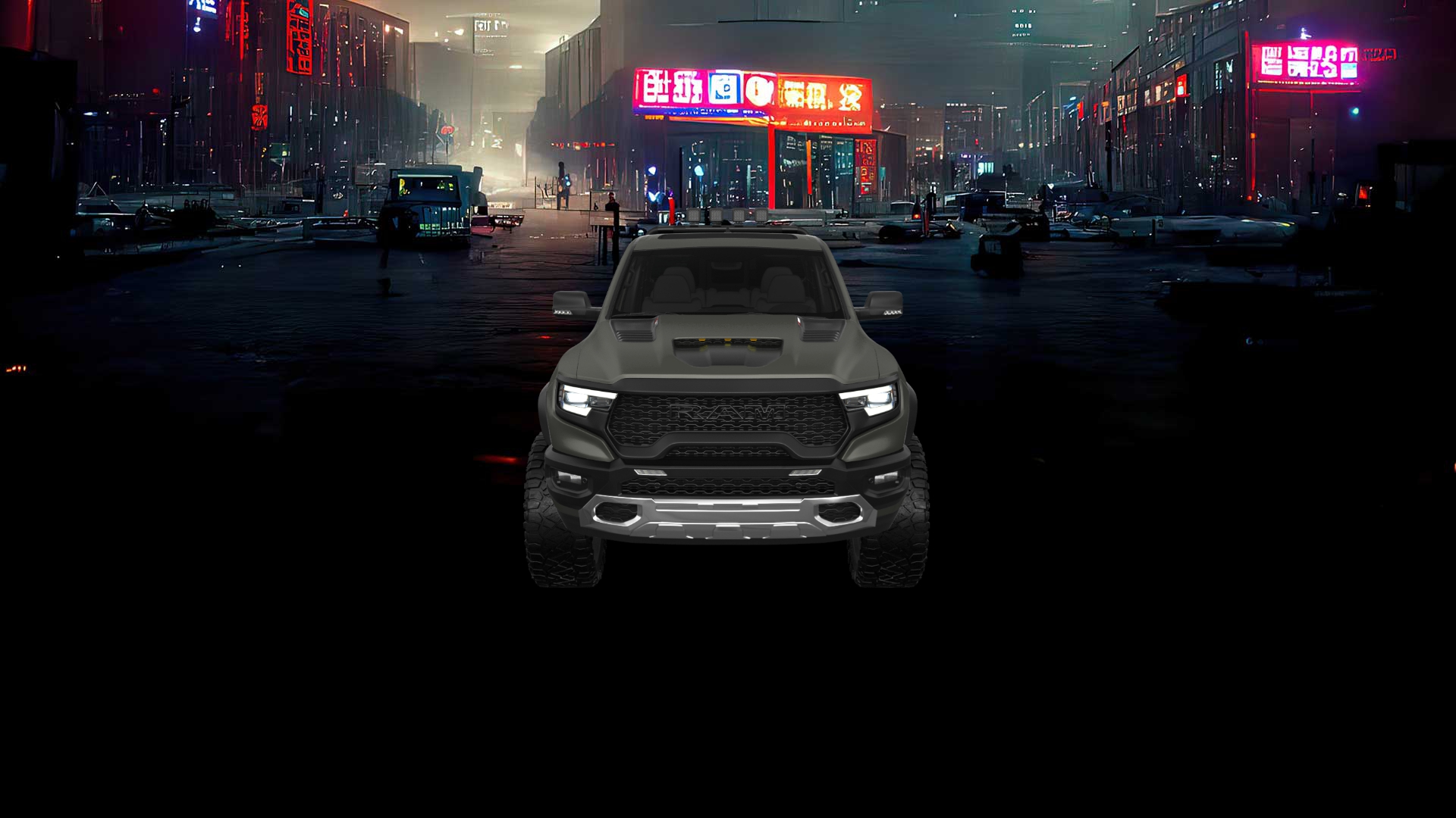 Dodge Ram 1500 TRX 4 Door pickup truck 2021 tuning