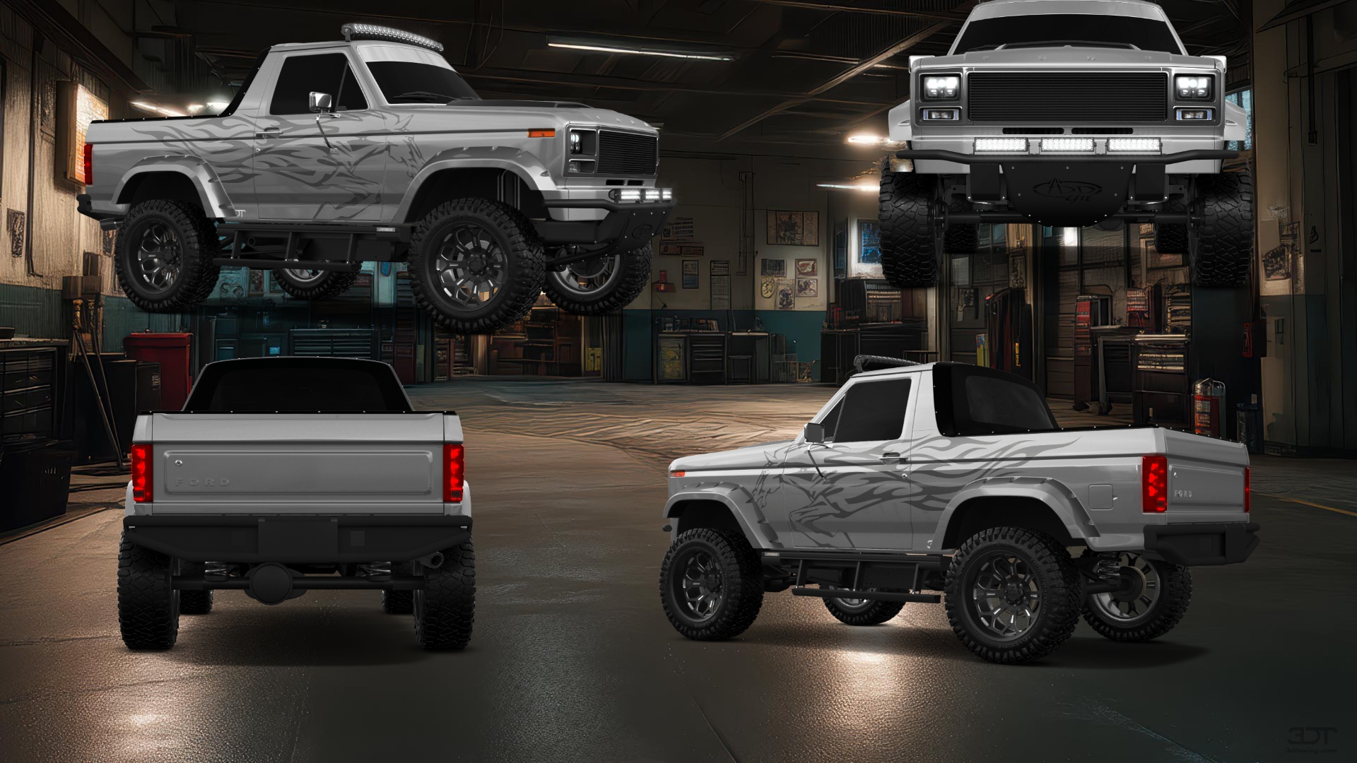 Ford Bronco 3 Door SUV 1980 tuning