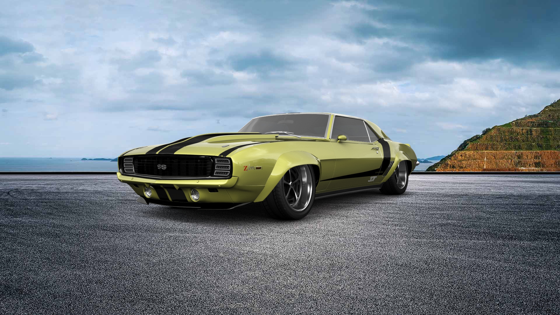 Chevrolet Camaro SS 2 Door Hardtop 1969 tuning