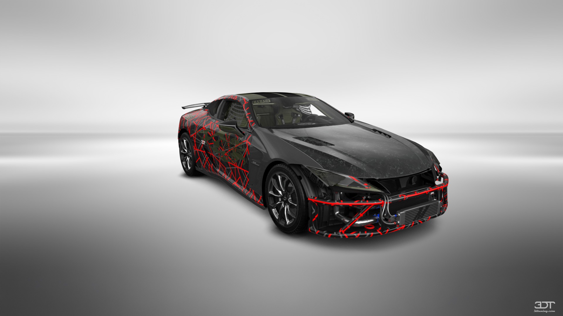 Lexus LC500 2 door fastback coupe 2017 tuning