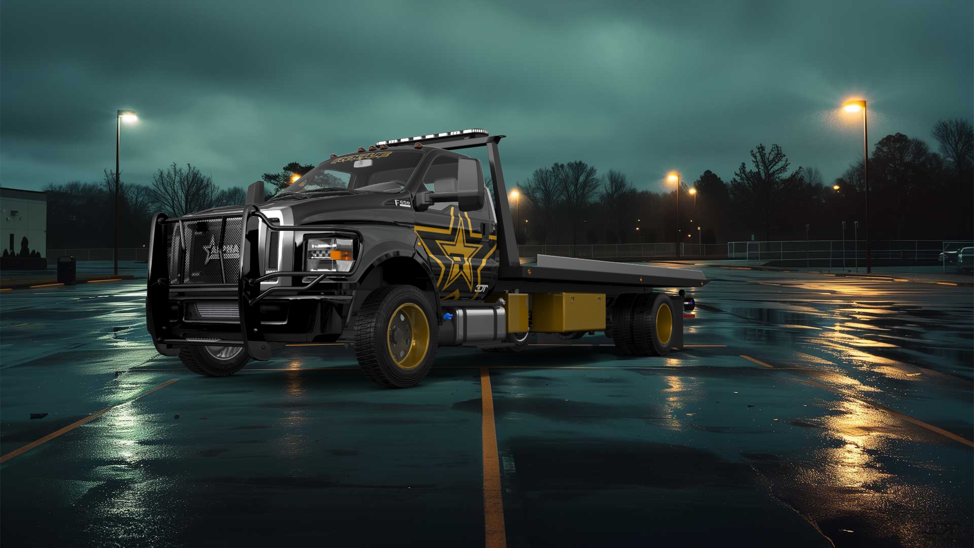 Ford F-650 Tow Truck Pickup 2016
