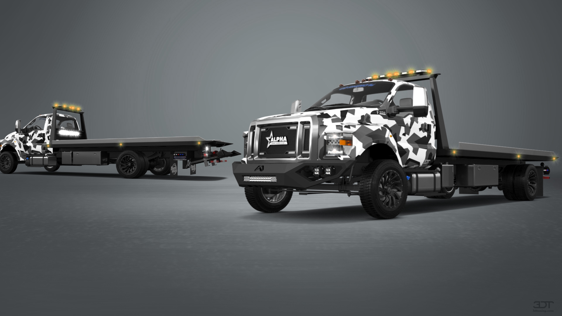 Ford F-650 Tow Truck Pickup 2016 tuning