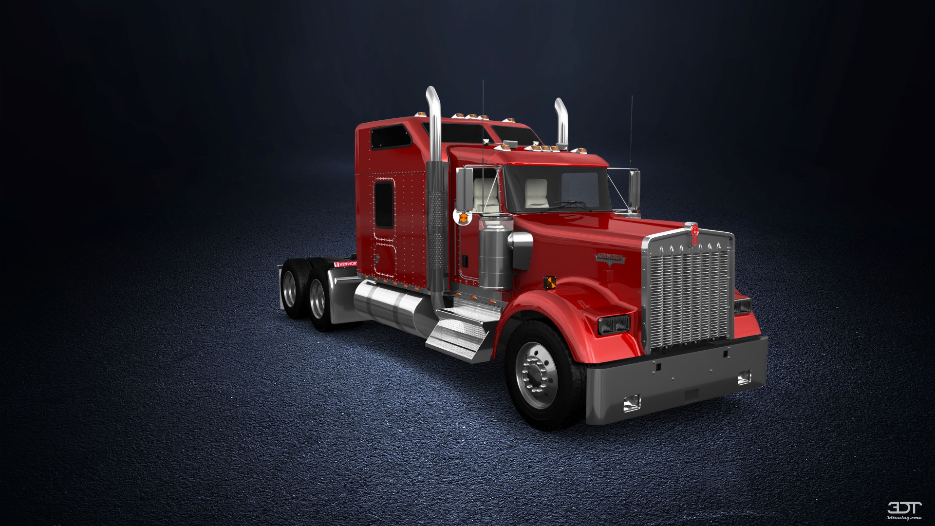 Kenworth W900 Sleeper Cab Truck 2015