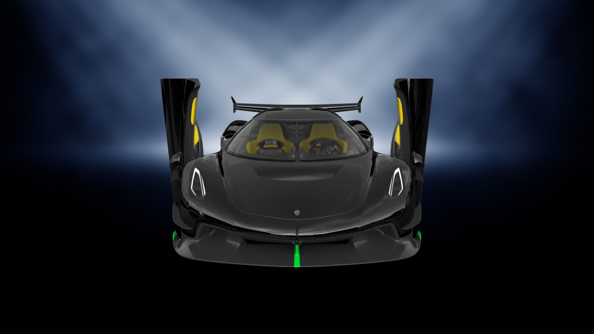 Koenigsegg Jesko 2 door targa top 2020