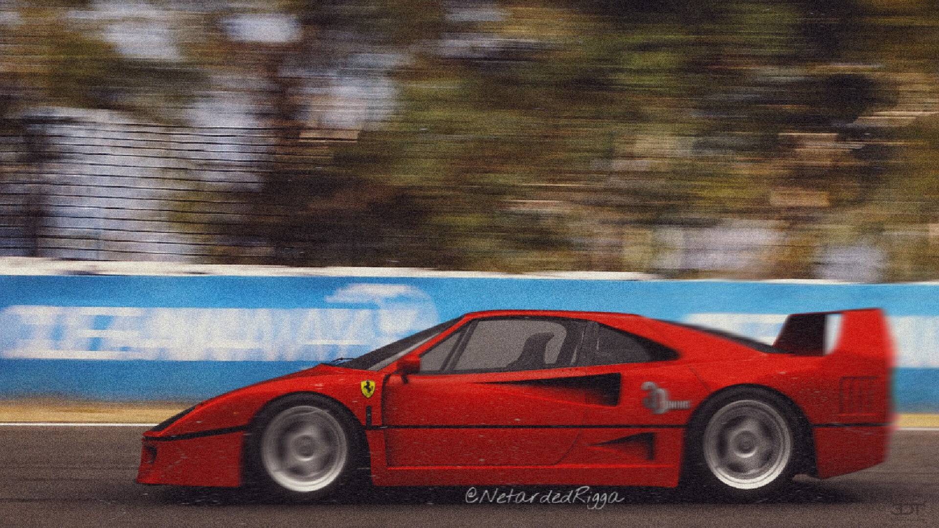Ferrari F40 Coupe 1987 tuning