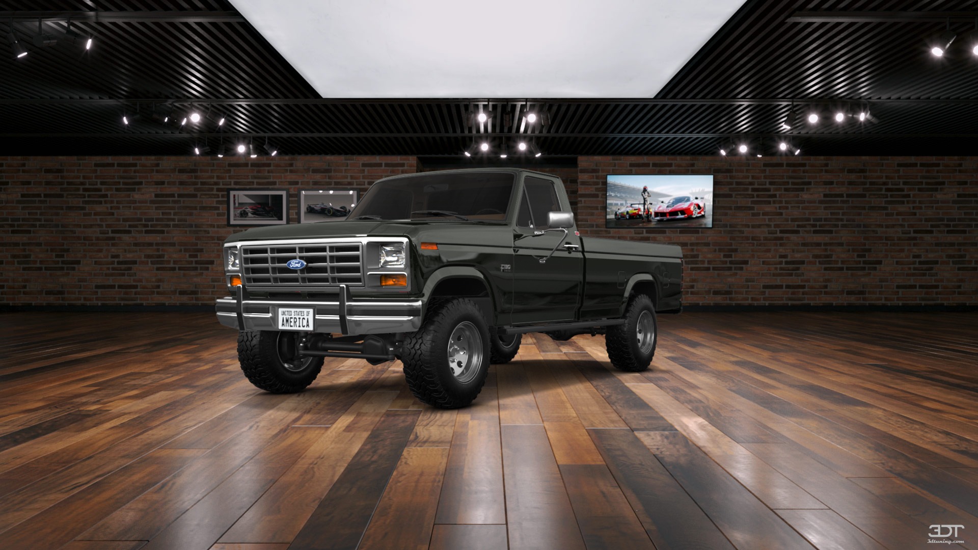 Ford F-150 2 Door pickup truck 1986 tuning