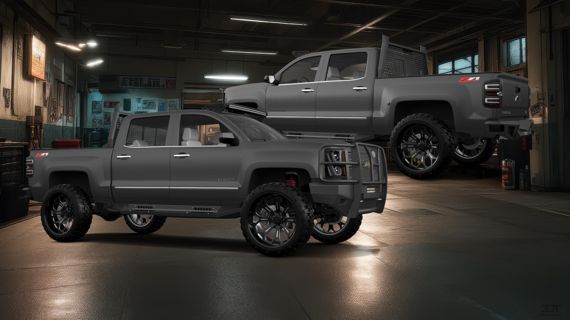 Chevrolet Silverado 1500 4 Door pickup truck 2014 tuning