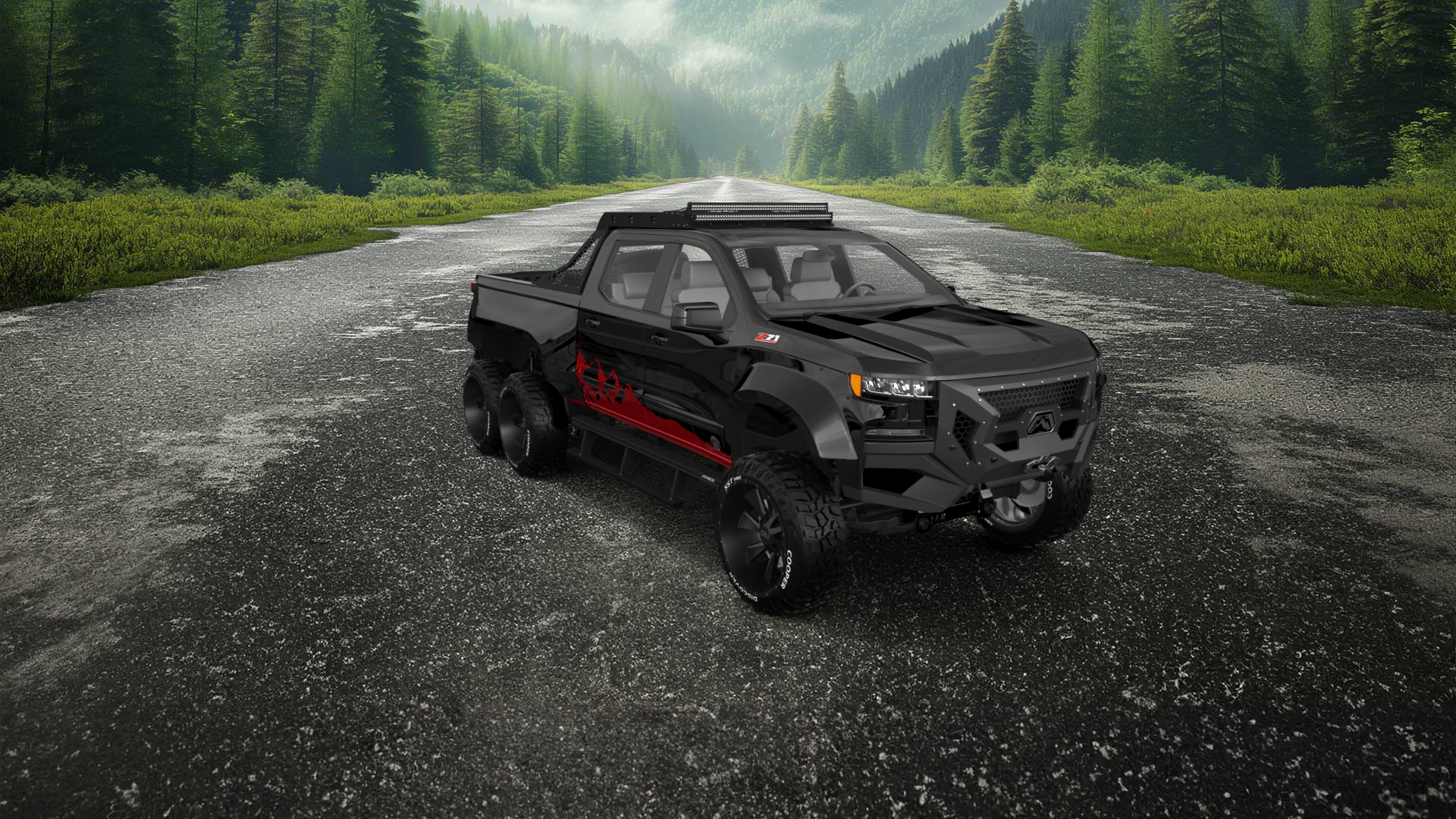 Chevrolet Silverado Hennessey Goliath 6X6 Truck 2020 tuning