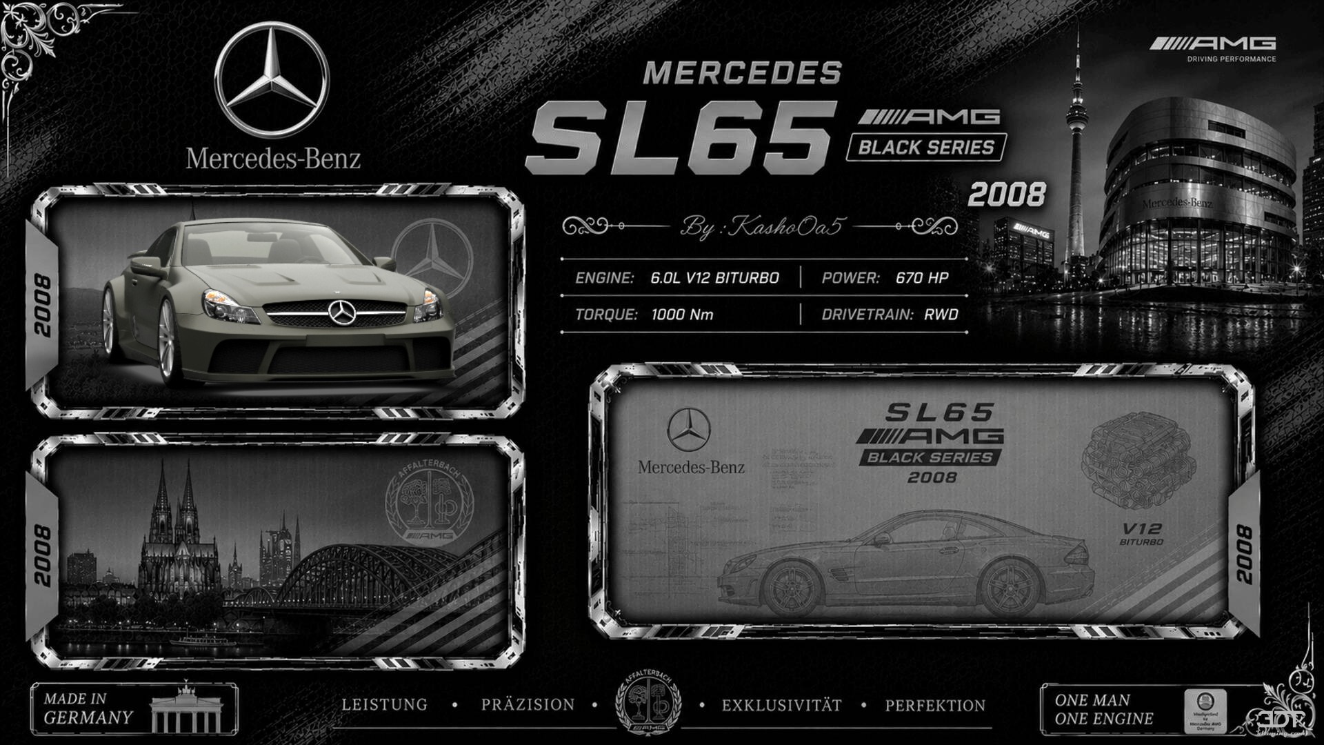 Mercedes SL-Class 65 AMG Roadster 2008 Images