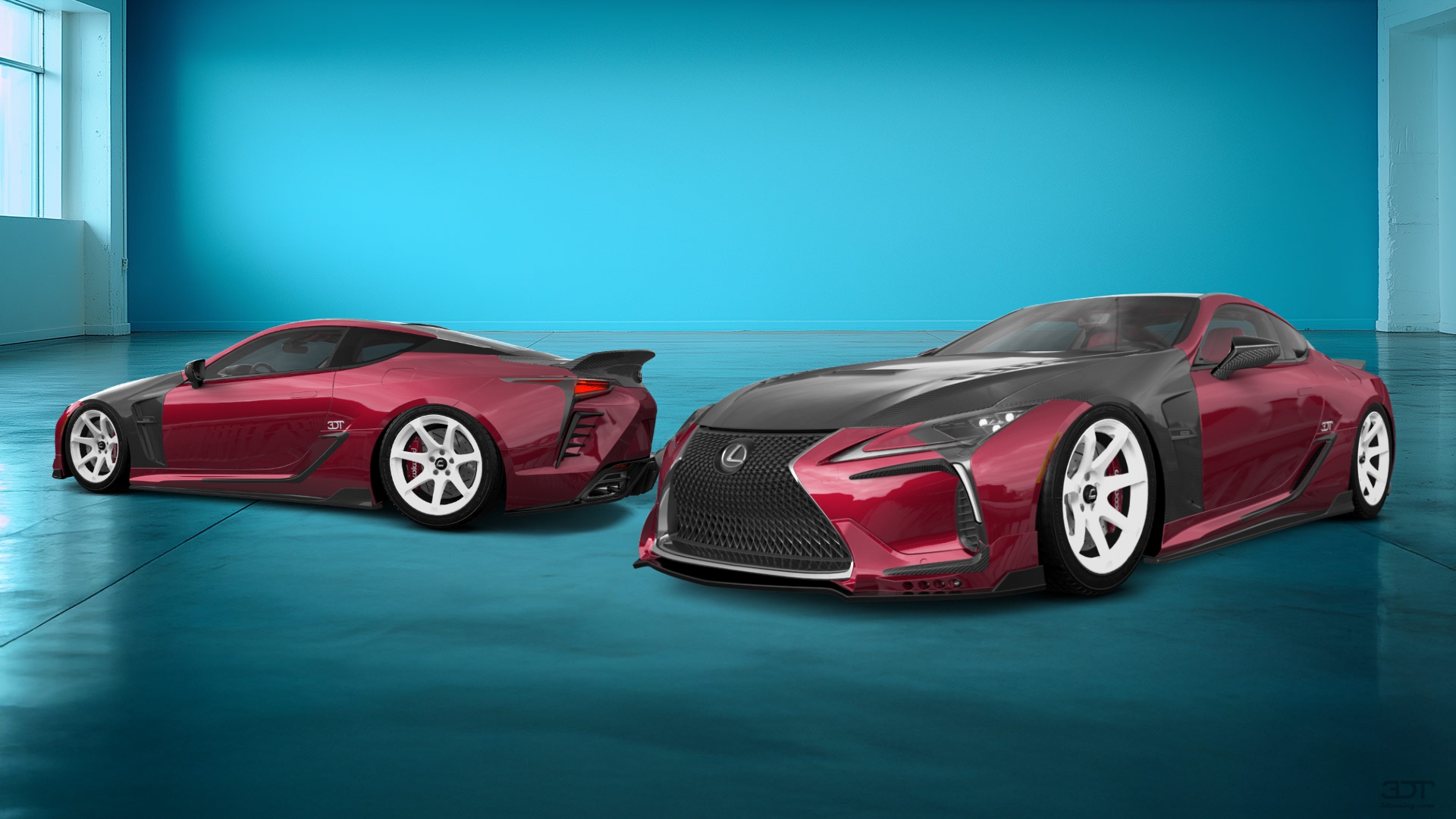 Lexus LC500 2 door fastback coupe 2017 tuning