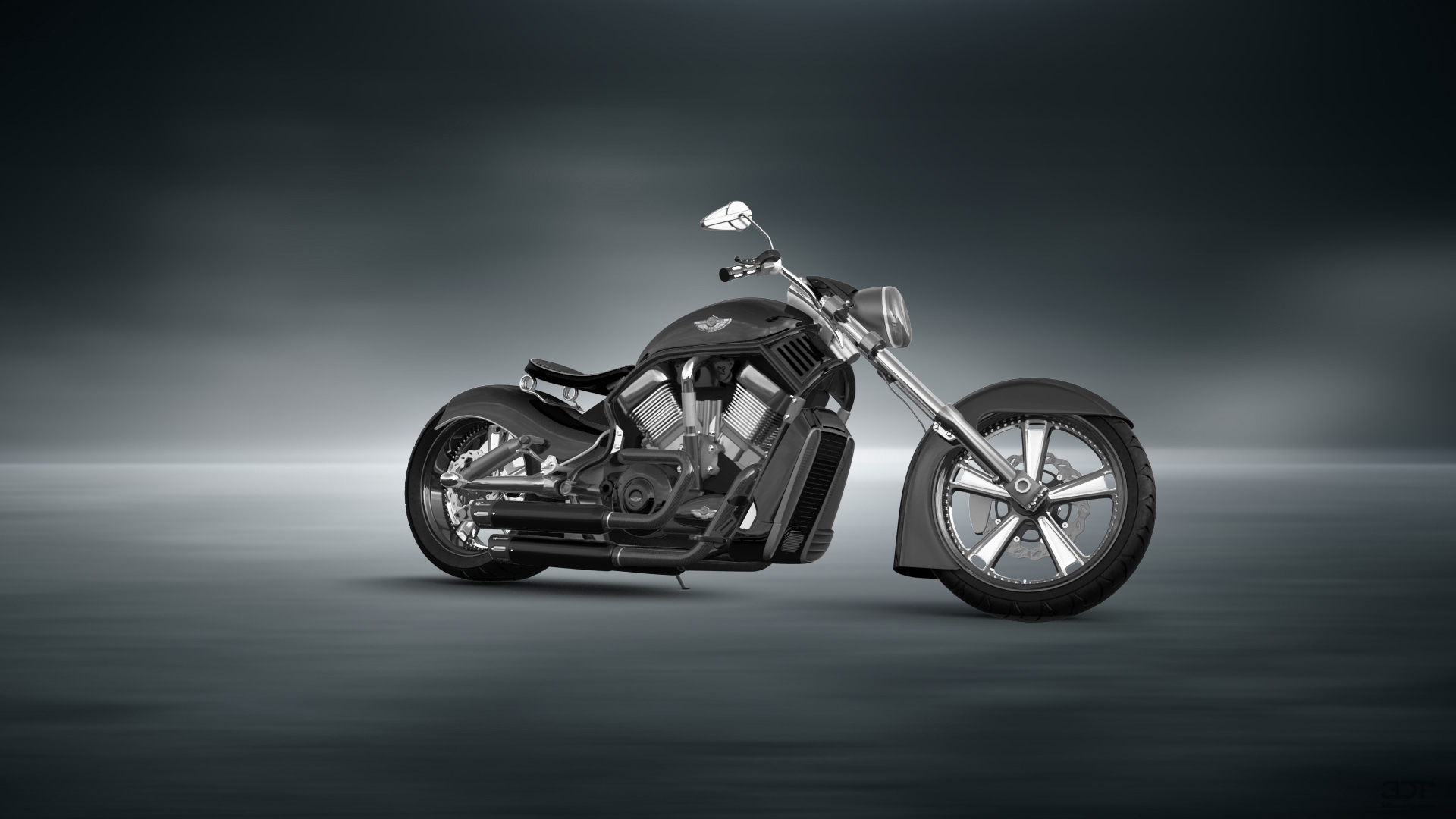 Harley-Davidson Custom Chopper Cruiser 2011
