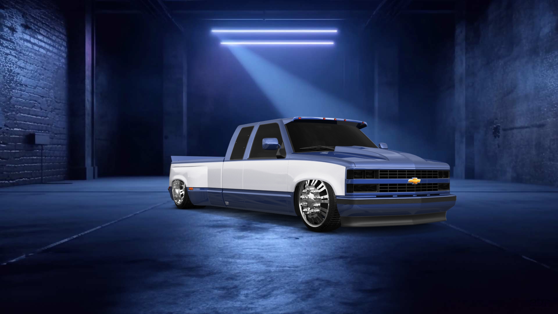 Chevrolet K3500 Extended Cab Pickup Truck 1988