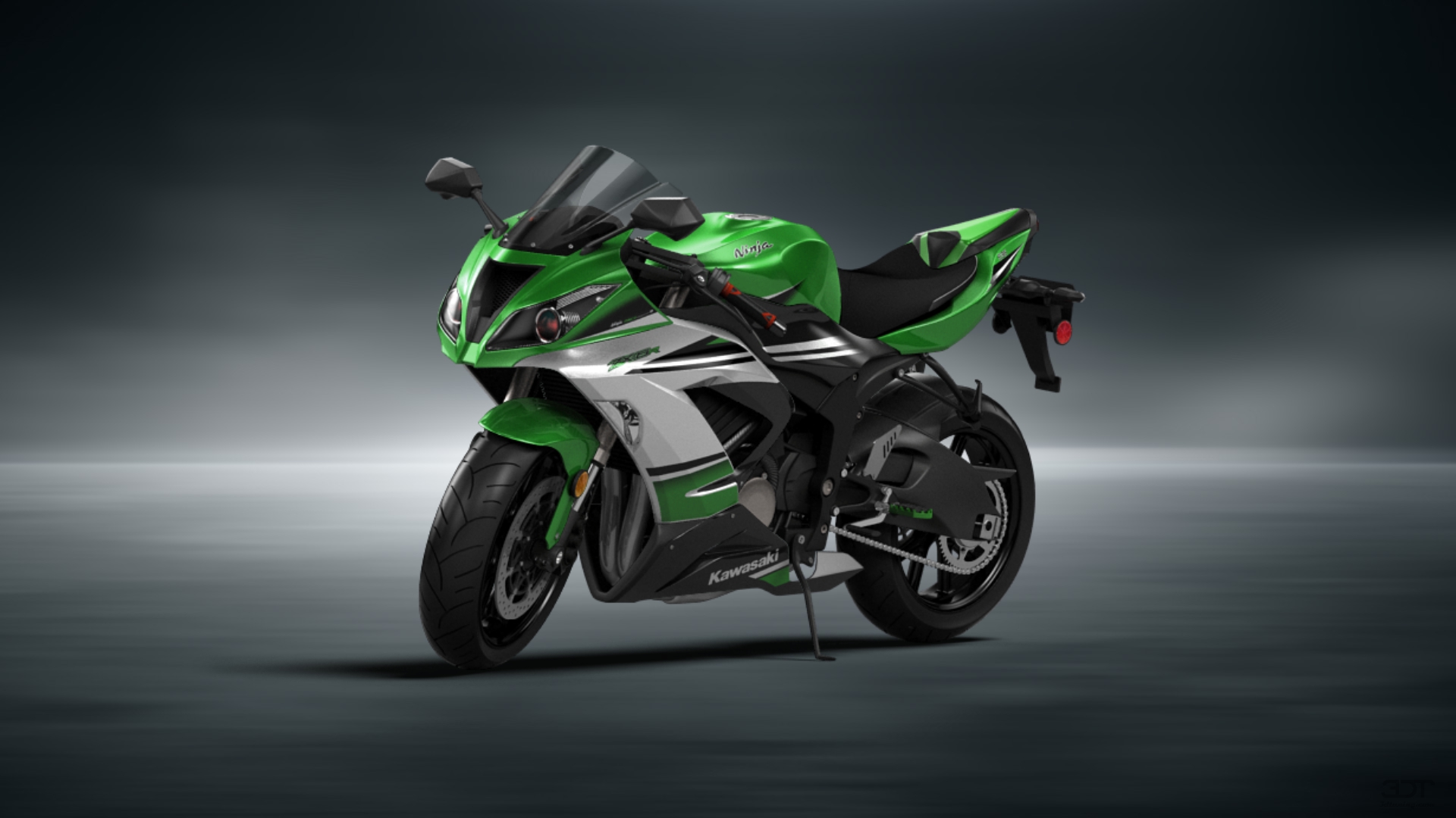 Kawasaki Ninja ZX 6R Sport Bike 2015
