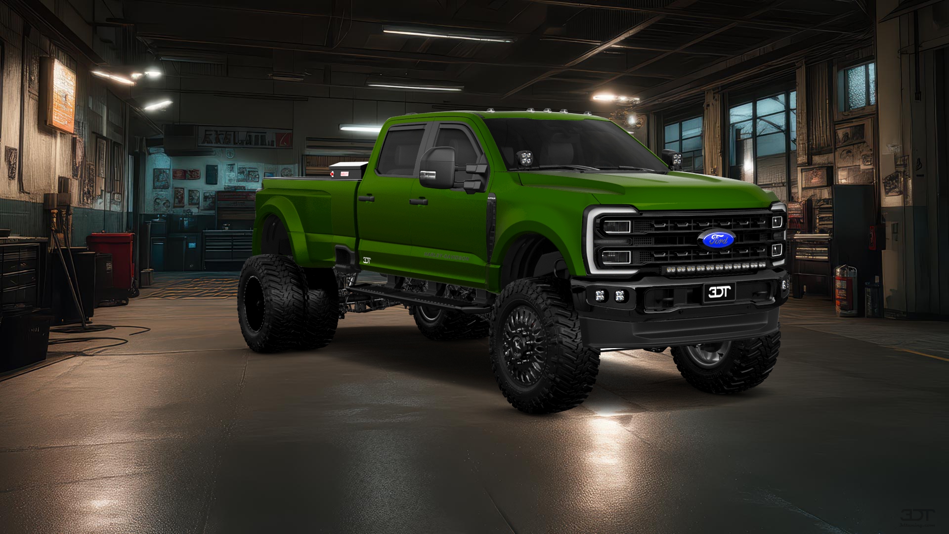 Ford F-350 DRW Crew Cab 4 Door pickup truck 2023 tuning