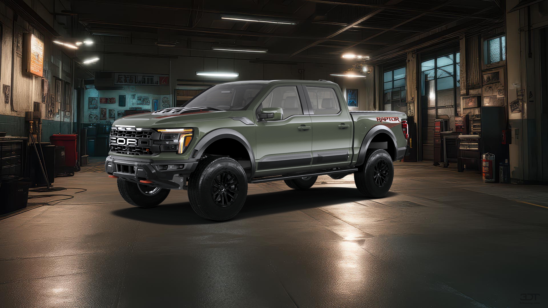 Ford F-150 Raptor 4 Door pickup truck 2024 tuning