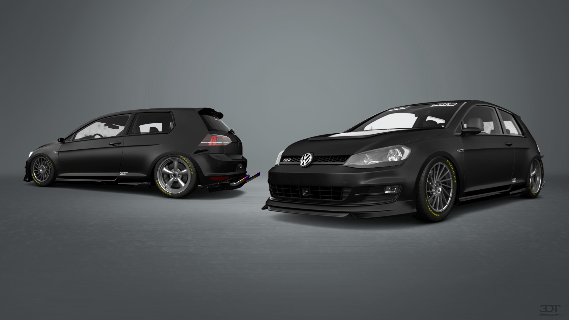 Volkswagen Golf 7 3 Door Hatchback 2013 tuning