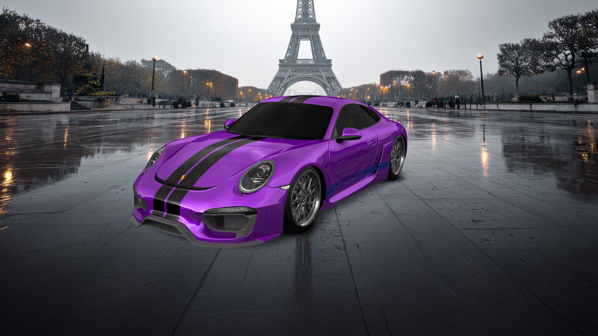 Porsche 911 Carrera 2 Door Coupe 2011 tuning