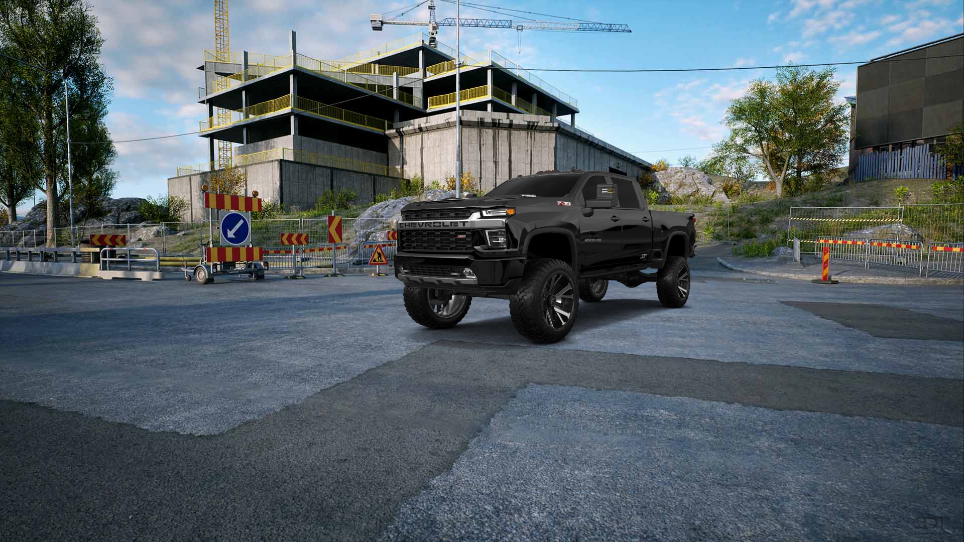 Chevrolet Silverado 2500 HD 4 Door pickup truck 2020