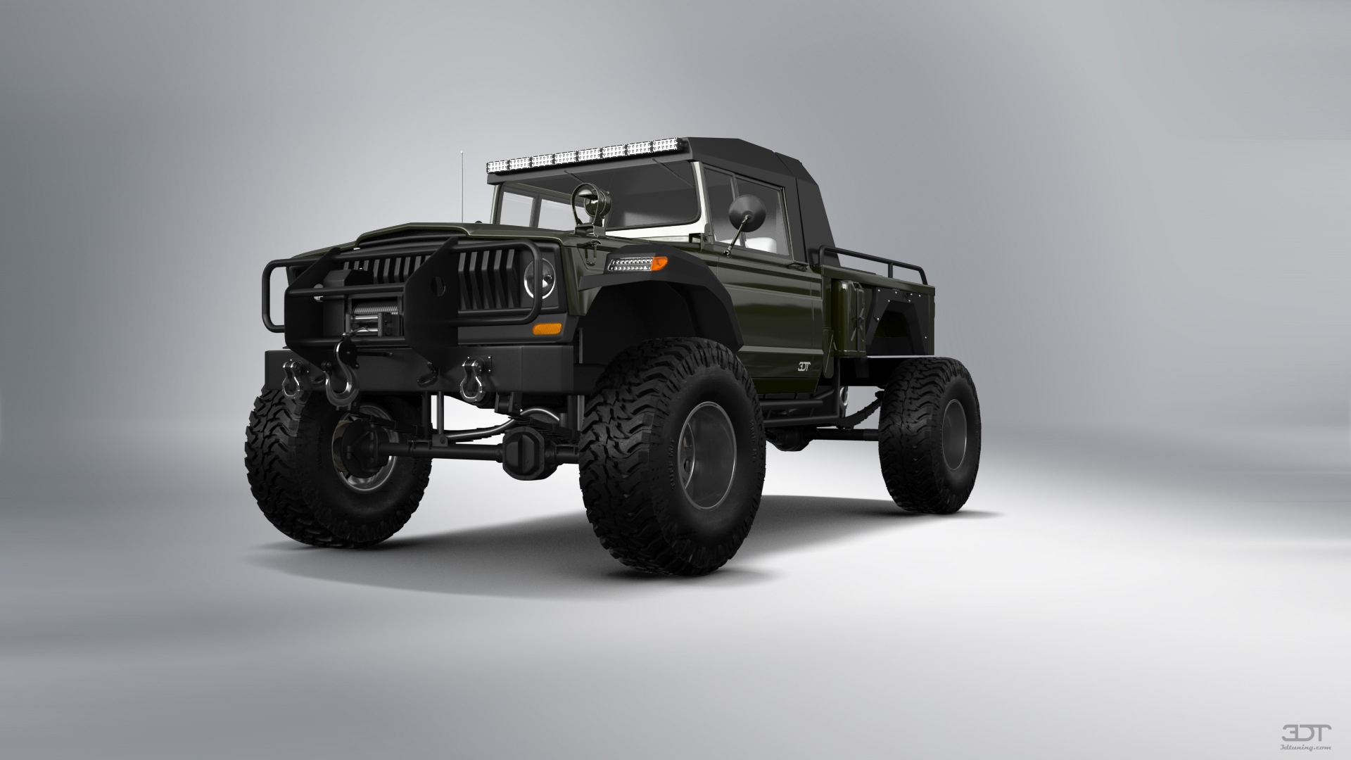 Jeep Kaiser M715 2 Door pickup truck 1968 tuning