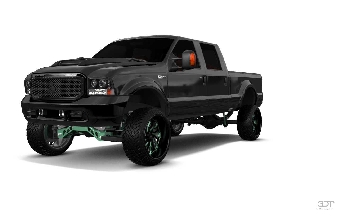 Ford F-250 Crew Cab 4 Door pickup truck 1999