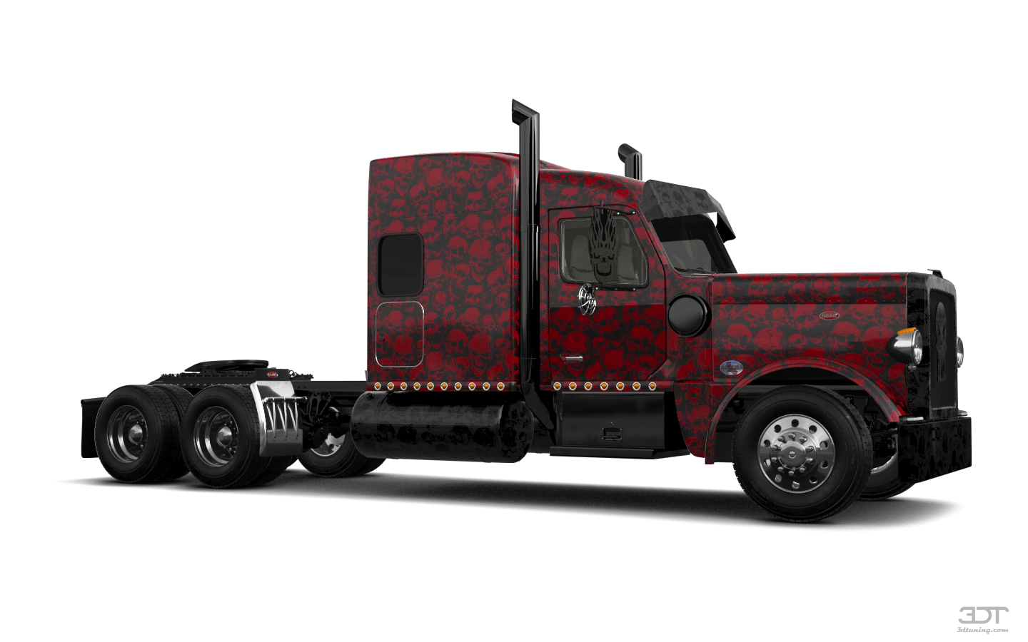Tuning Peterbilt 589 Sleeper Cab Truck 2024