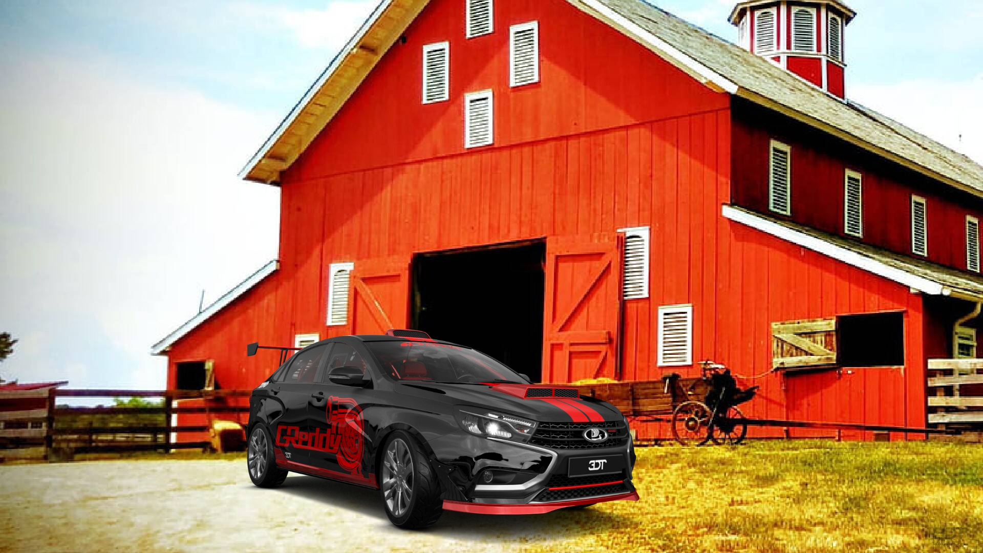 Lada Vesta 4 Door Saloon 2016 tuning