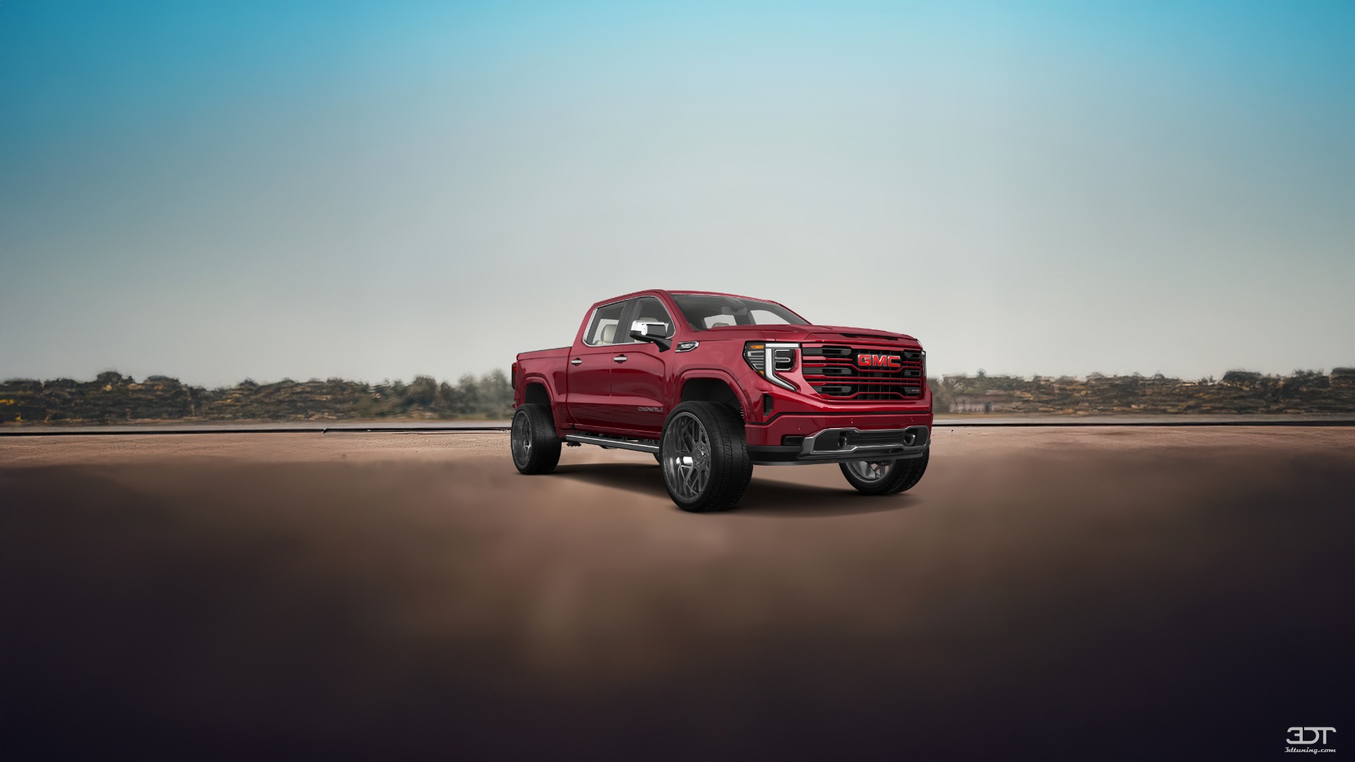 GMC Sierra 1500 Crew Cab 5.8 ft box 4 Door pickup truck 2023 tuning