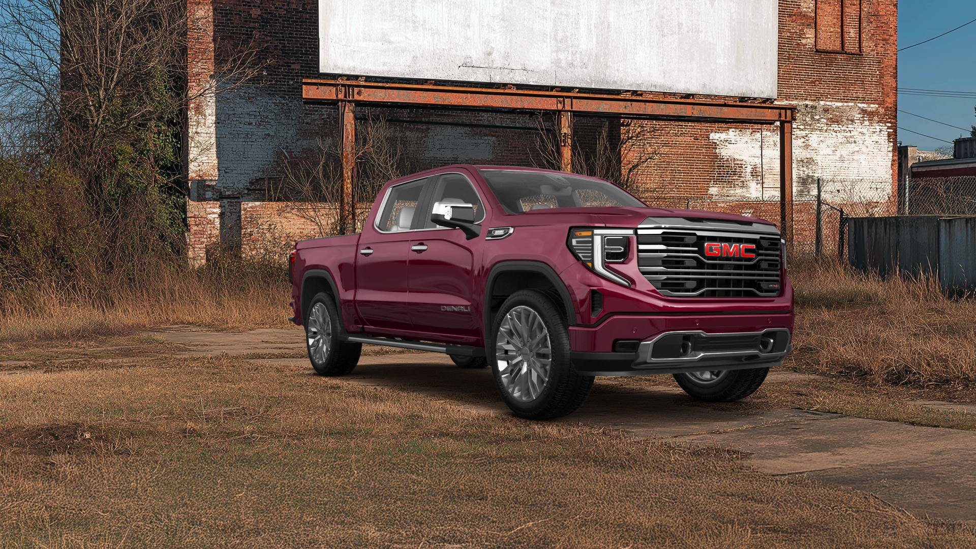 GMC Sierra 1500 Crew Cab 5.8 ft box 4 Door pickup truck 2023 tuning