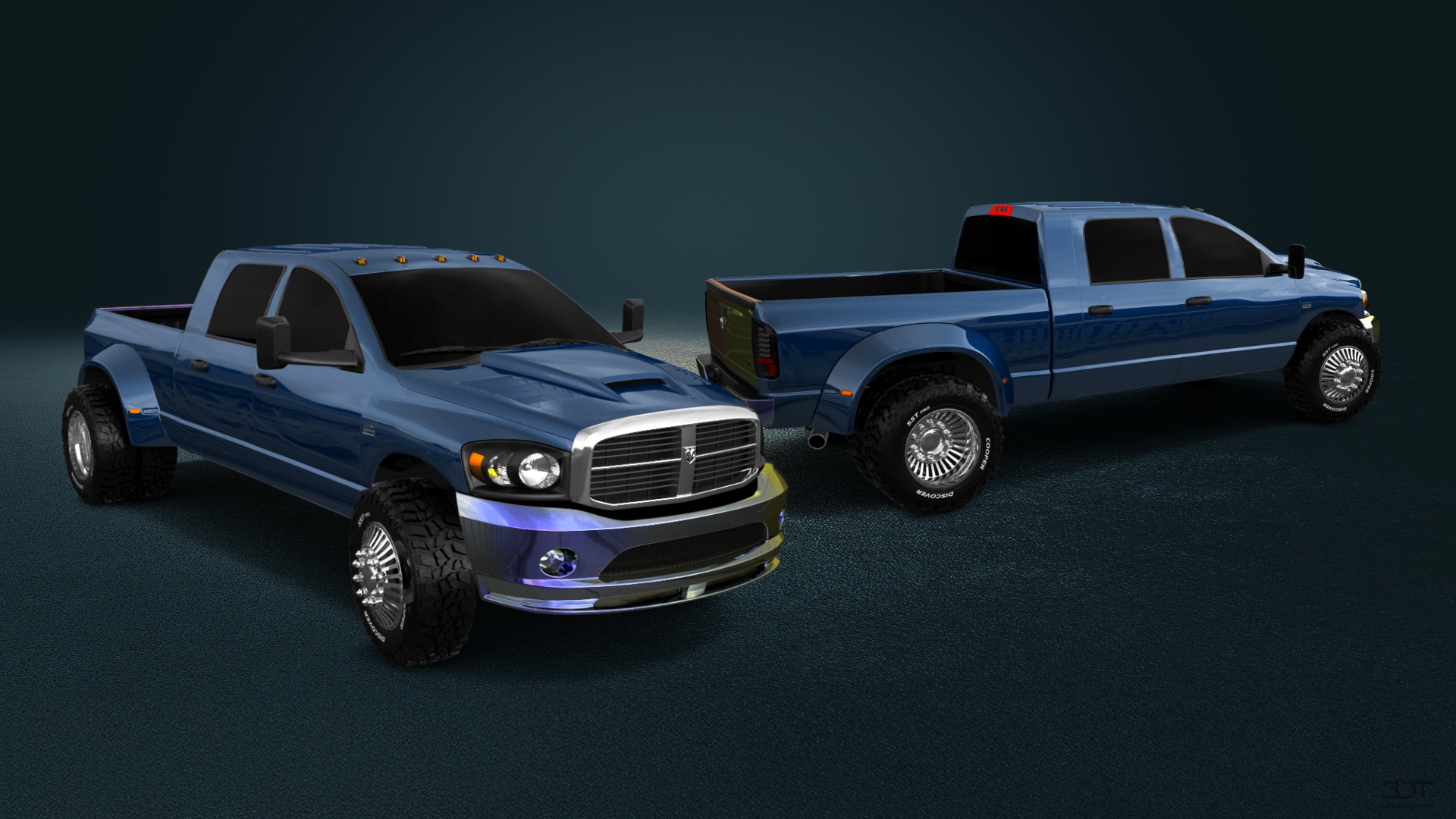 Dodge Ram 3500 Dually 4 Door pickup truck 2007 tuning