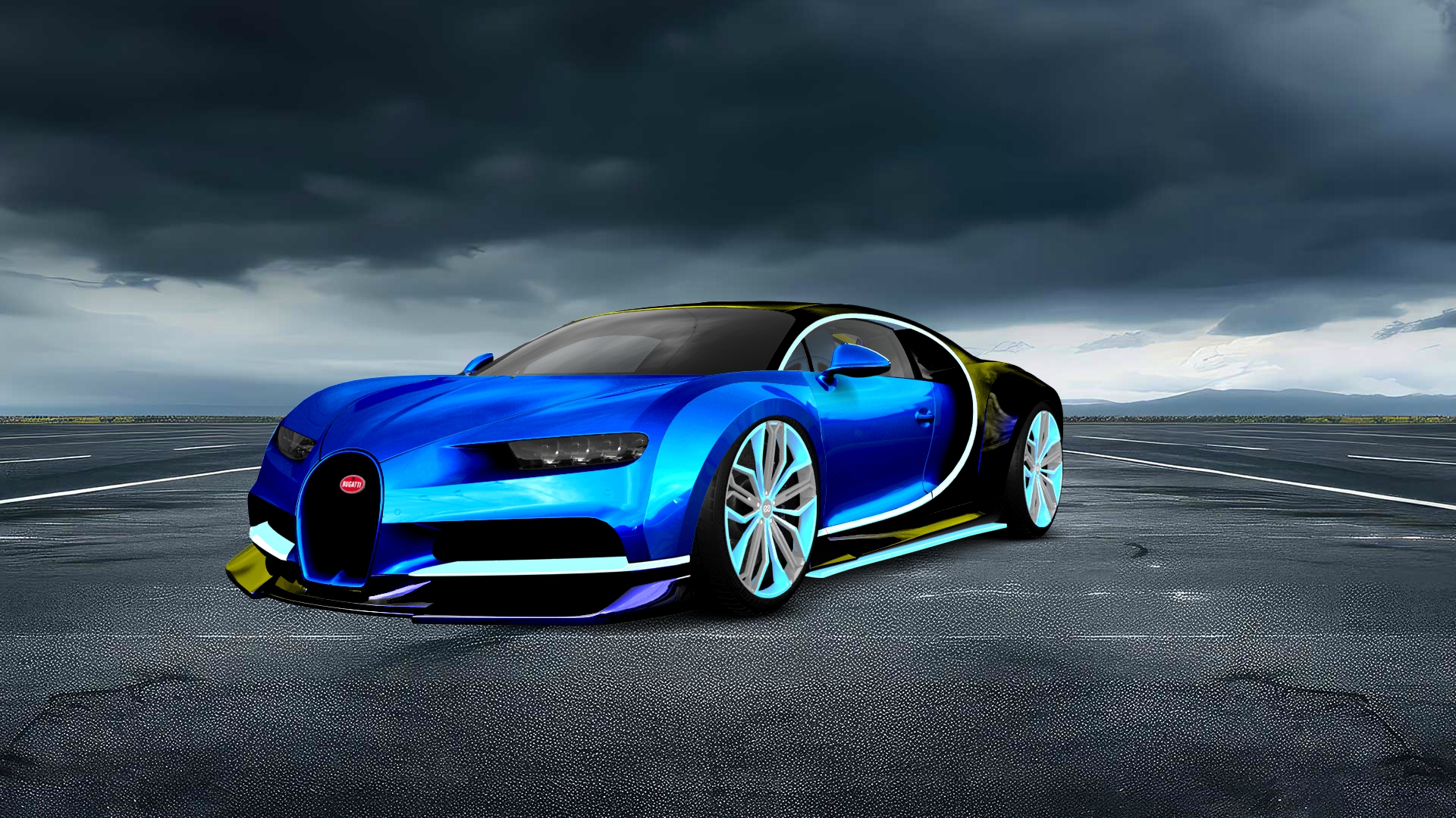Bugatti Chiron 2 Door Coupe 2016 이미지