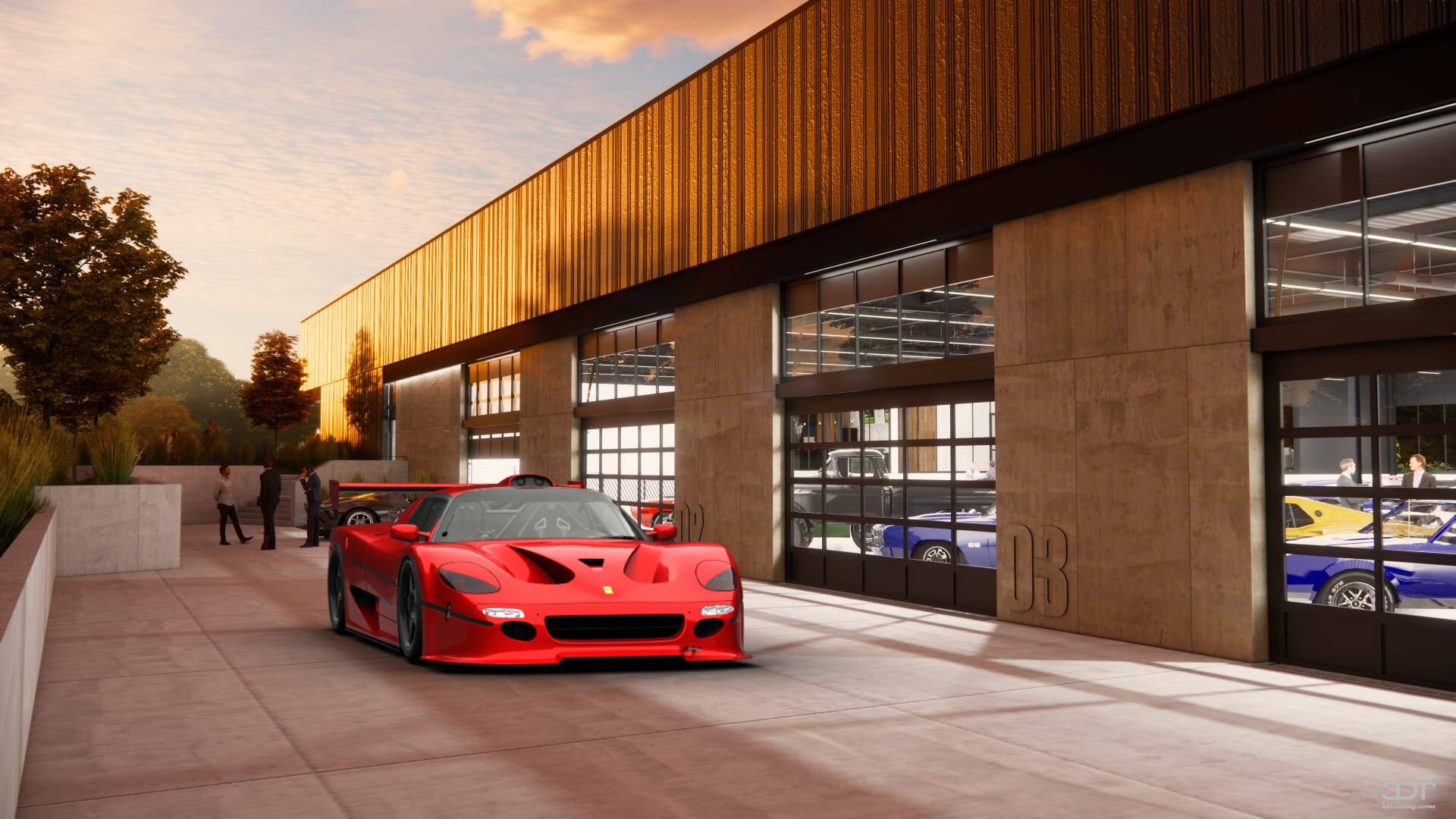 Ferrari F50 GT Coupe 1996 tuning