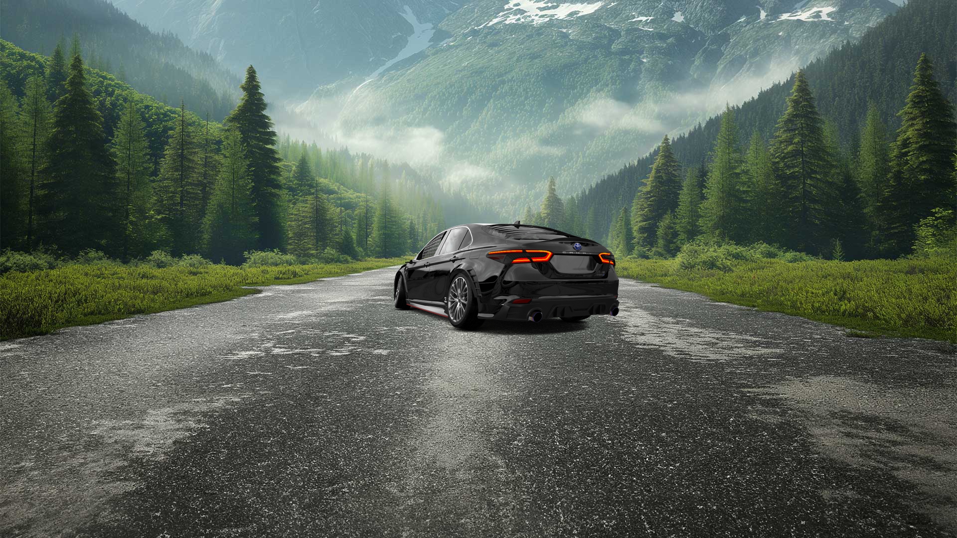 Toyota Camry Sedan 2018 tuning