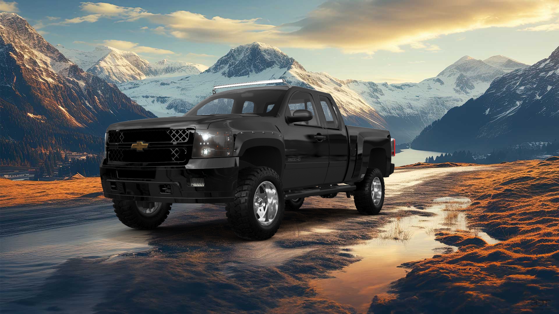 Chevrolet Silverado 2500 HD Extended Cab Pickup Truck 2007 tuning