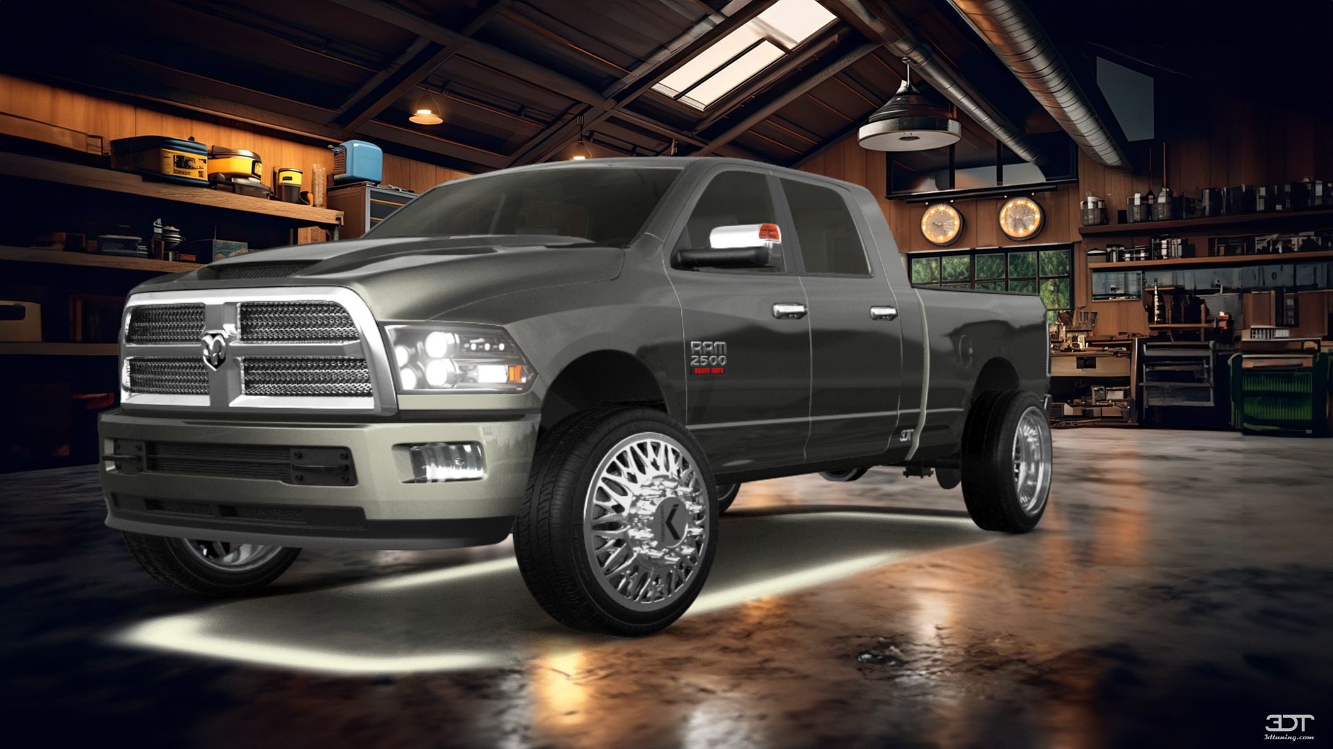 Dodge Ram 2500 Mega Cab 6.4 ft box 4 Door pickup truck 2010