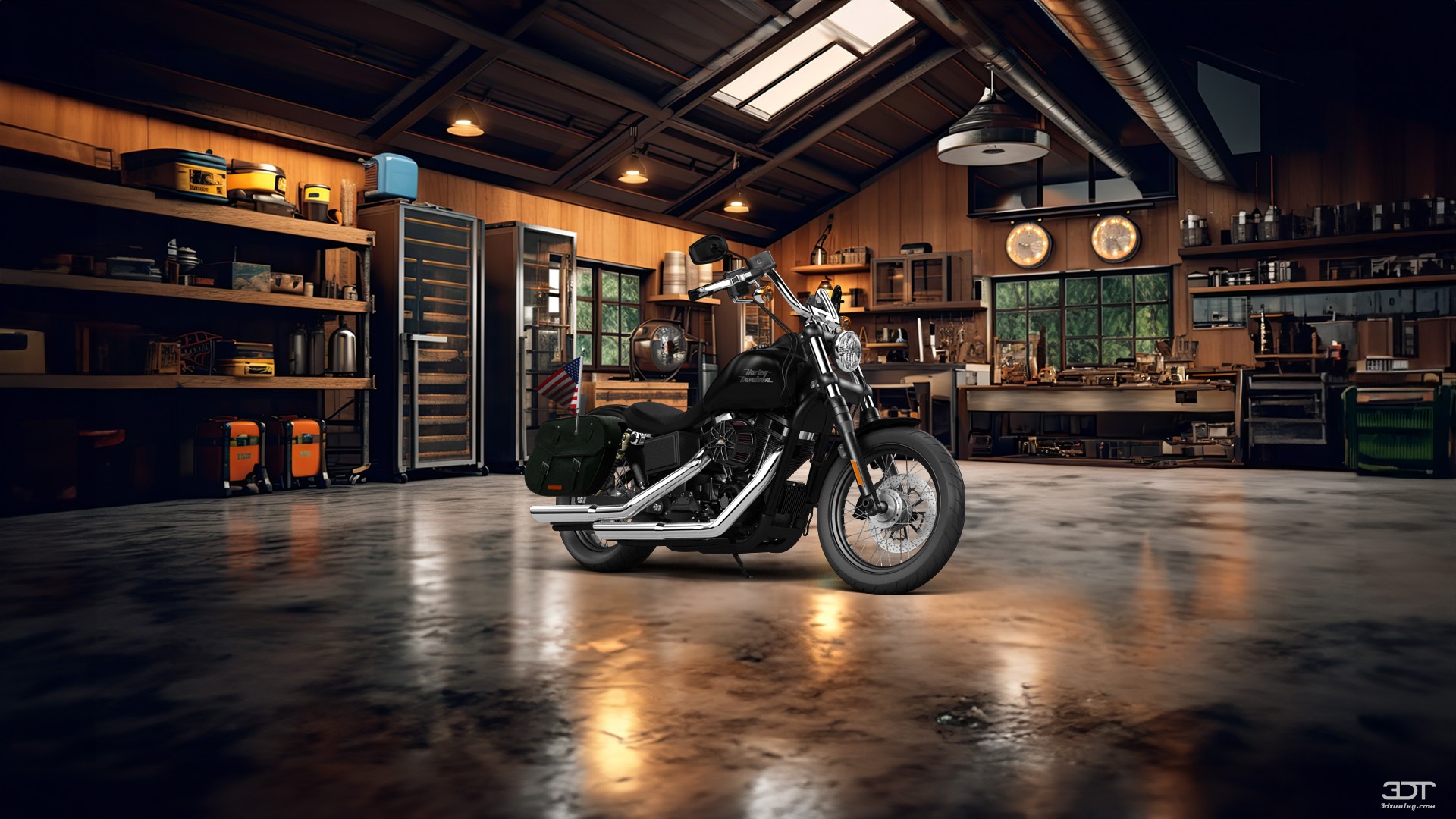 Harley-Davidson Dyna Street Bob Cruiser 2015