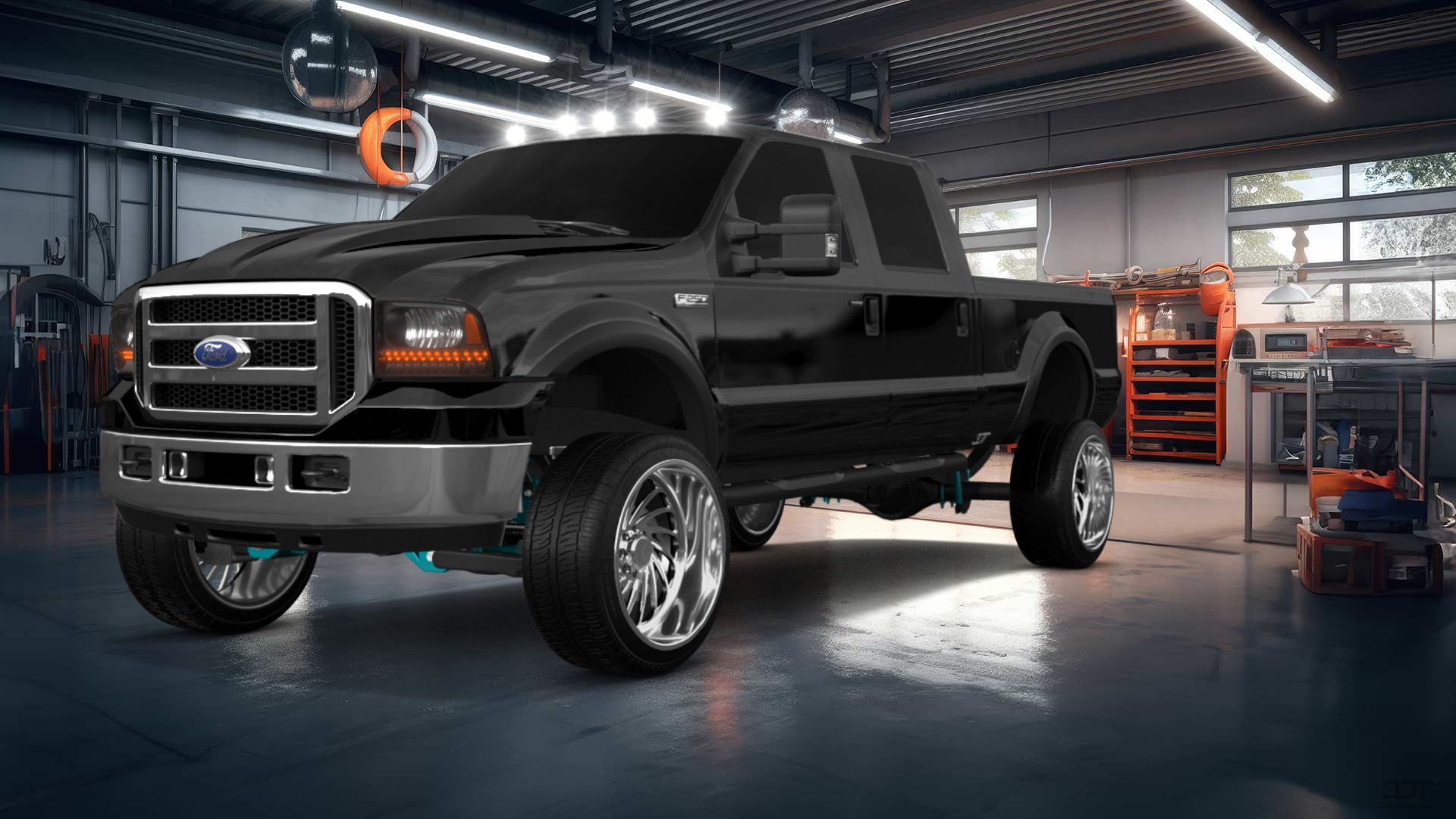 Ford F-250 Crew Cab 4 Door pickup truck 1999 tuning