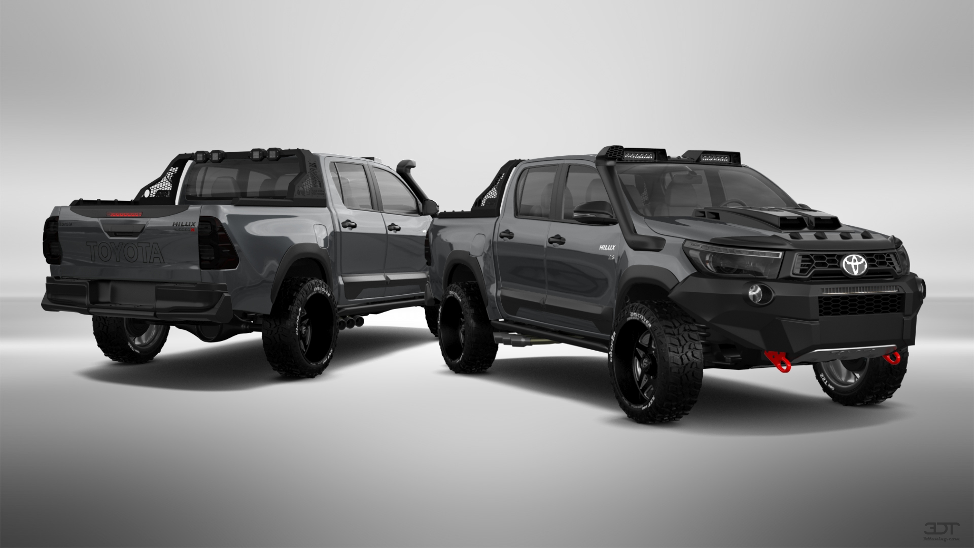 Toyota Hilux Double Cab 4 Door pickup truck 2015 tuning